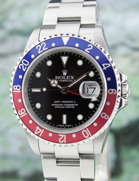 (image for) RARE ROLEX OYSTER PERPETUAL DATE "ERROR DIAL" / GMT-MASTER "II" / 16710